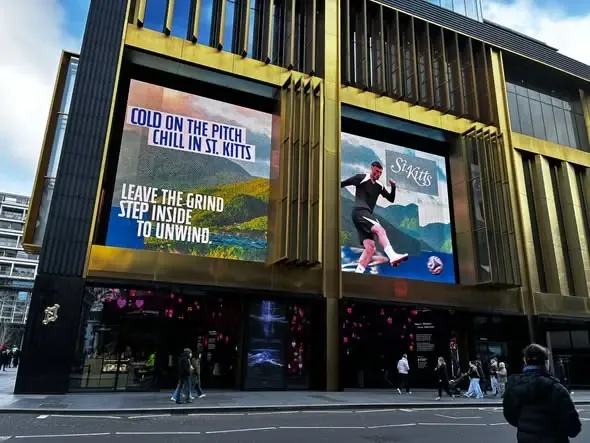 Chelsea Star Cole Palmer Promotes St Kitts at London Outernet Chelsea Star Cole Palmer Promotes St Kitts at London Outernet