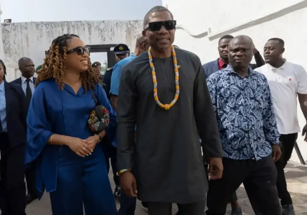 PM Drew Honors Pan-African Heritage at Ghana Historic Sites