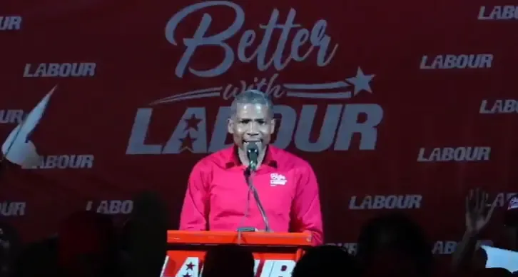 PM Drew Honors Labour Movement Pioneers at Church Service PM Drew Honors Labour Movement Pioneers at Church Service