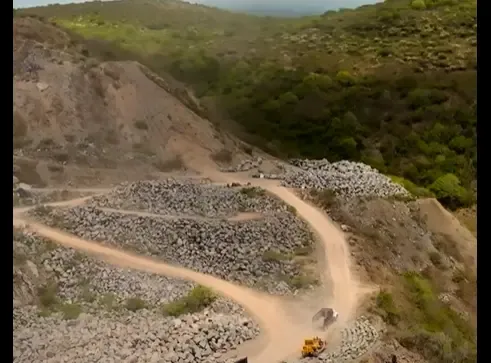 St. Kitts Ships Major Boulder Supply for Saba Harbour Project St. Kitts Ships Major Boulder Supply for Saba Harbour Project