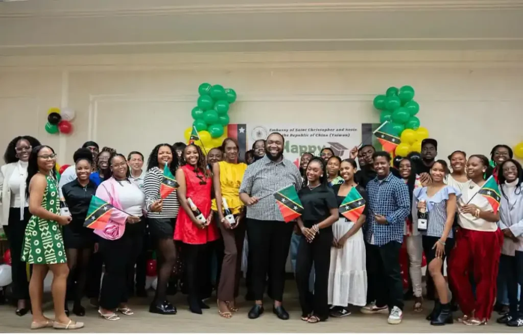 St. Kitts and Nevis Graduates Honored at Taiwan Embassy Celebration St. Kitts and Nevis Graduates Honored at Taiwan Embassy Celebration