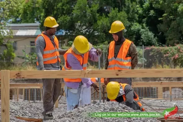 Basseterre High School Construction Advances, Prime Minister Reports Basseterre High School Construction Advances, Prime Minister Reports