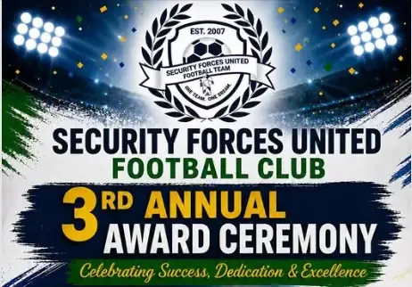 Security Forces United FC Hosts 3rd Annual Awards Ceremony Security Forces United FC Hosts 3rd Annual Awards Ceremony