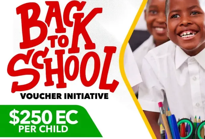 St. Kitts & Nevis Launches EC0 Back-to-School Vouchers St. Kitts & Nevis Launches EC0 Back-to-School Vouchers